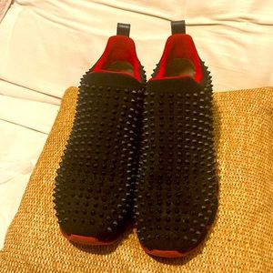 Christian Louboutin spike sock men flat